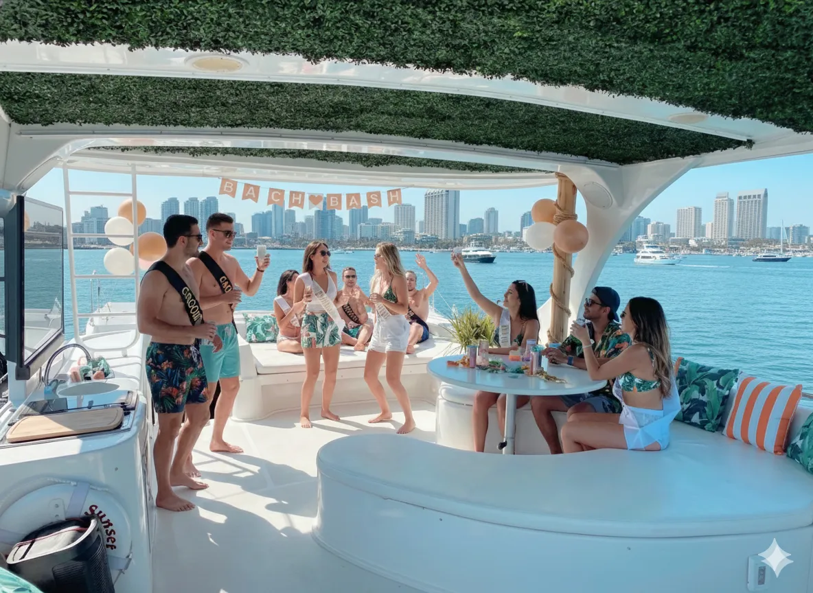 Bachelorette Party Yacht in San Diego